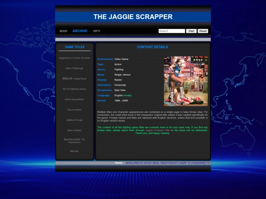 archive screenshot