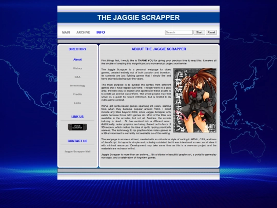info screenshot
