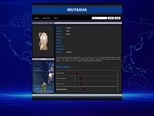 inuyasha/totosai screenshot