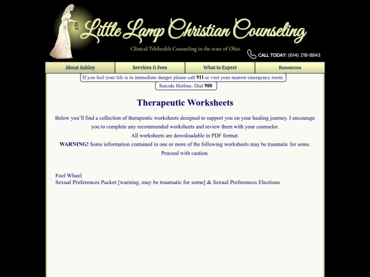 worksheets screenshot
