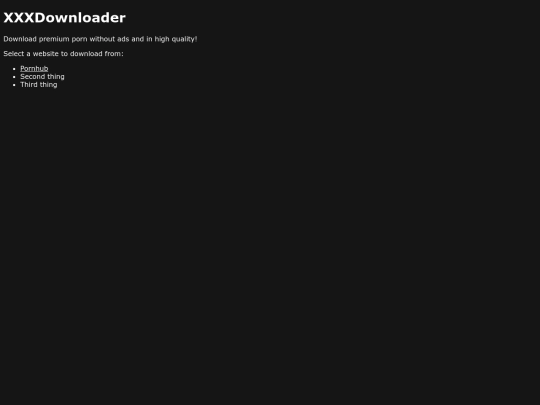 index screenshot