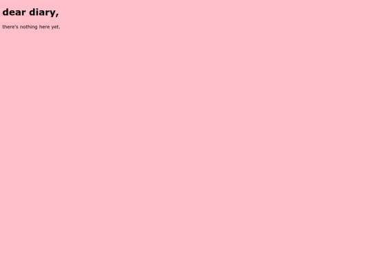 diary screenshot