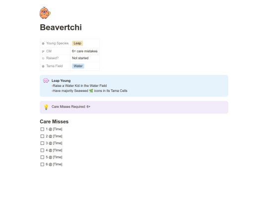 Tamagotchi Paradise Tracker Duplicate/Beavertchi 9db8758db33d8307abff010a7c975874 screenshot