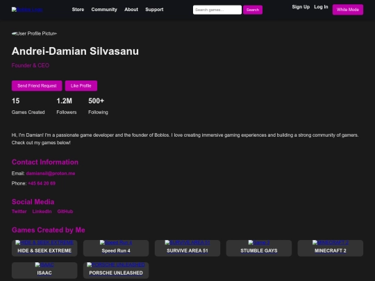 profile/id1 screenshot