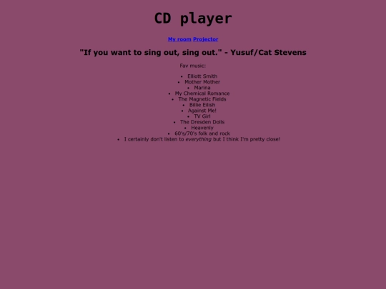 cdplayer screenshot