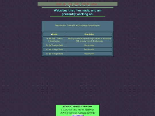 portfolio screenshot