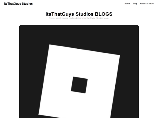 blog screenshot