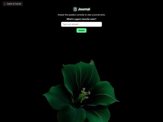 journal screenshot