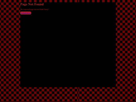 not_found screenshot