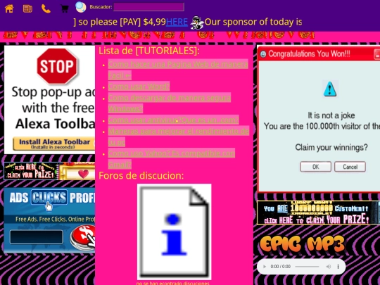 Spamweb/Tutoriales.Net (Flores Francisco) screenshot