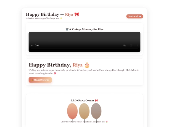 bday screenshot