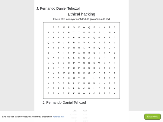 wordsearch.php screenshot