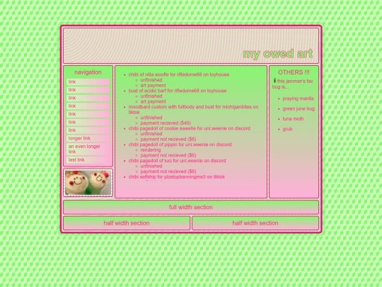 comms screenshot