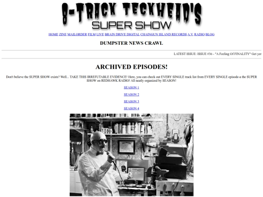 archive screenshot