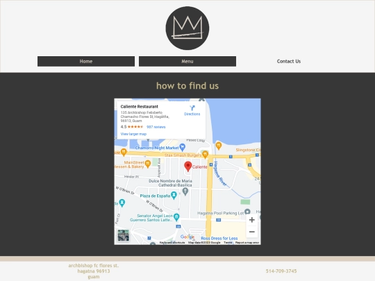 contactPage screenshot