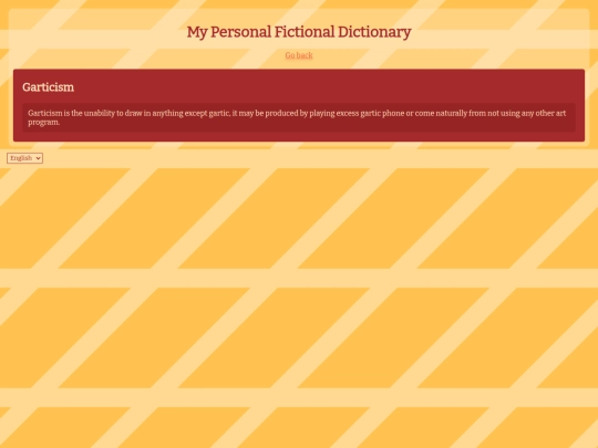 dictionary screenshot