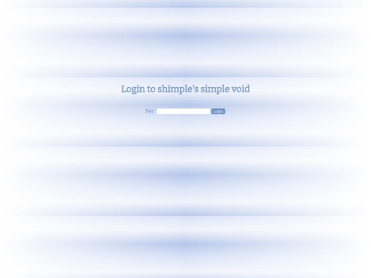 login screenshot