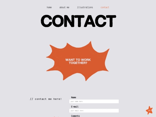 contact screenshot