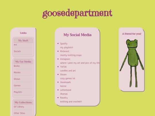 socials screenshot