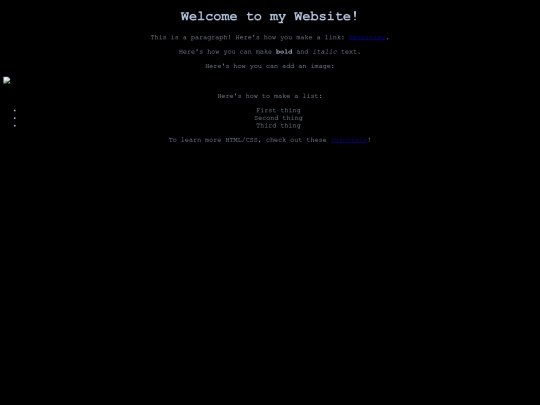 example screenshot