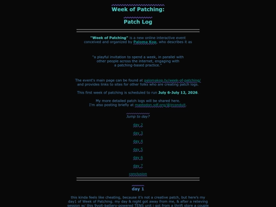 weekofpatching screenshot