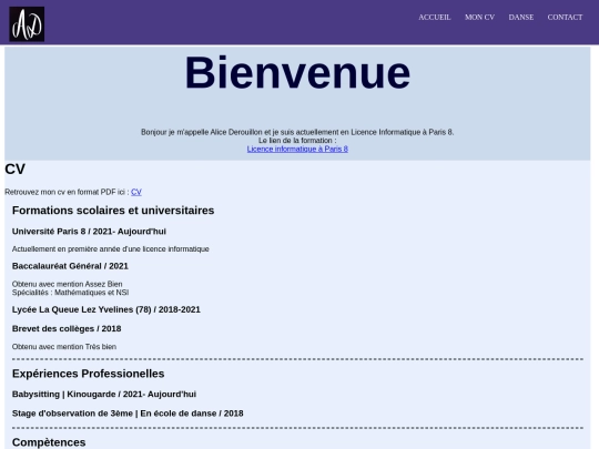 index screenshot