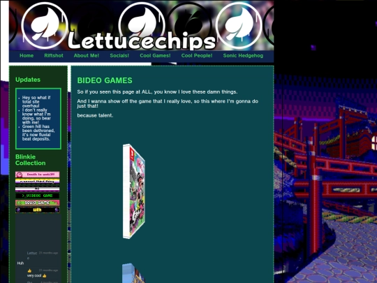 games screenshot