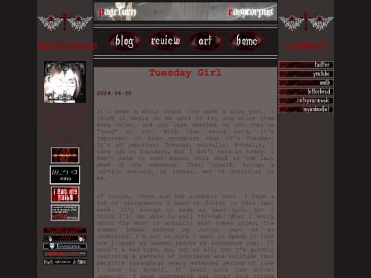 blog/tuesdaygirl screenshot