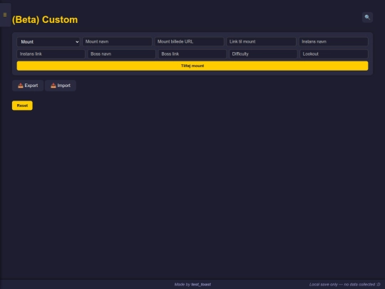 custom screenshot