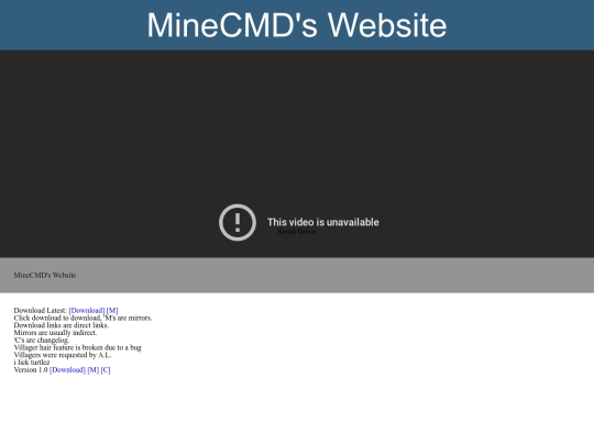 testindex screenshot