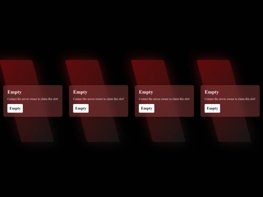 servers screenshot