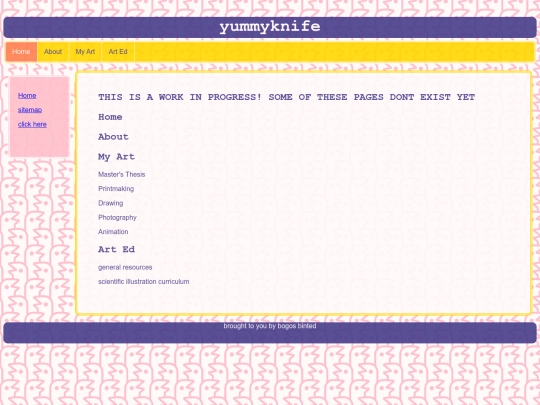 sitemap screenshot