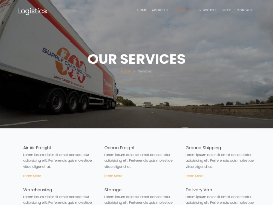 services screenshot