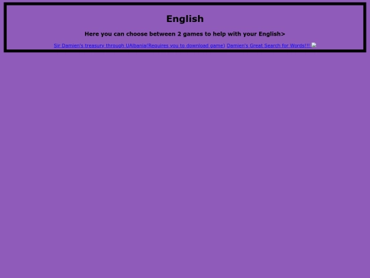 Englishgames screenshot