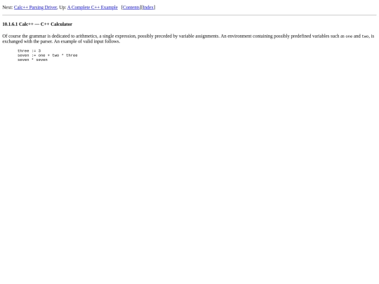 bison/Calc_002b_002b-_002d_002d_002d-C_002b_002b-Calculator screenshot