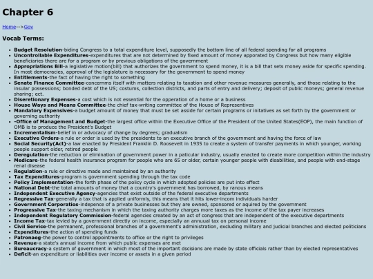 GovCh6 screenshot
