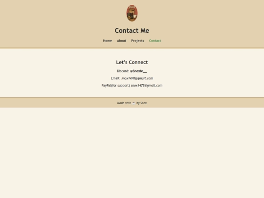 contact screenshot