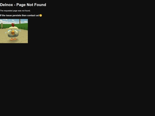 not_found screenshot