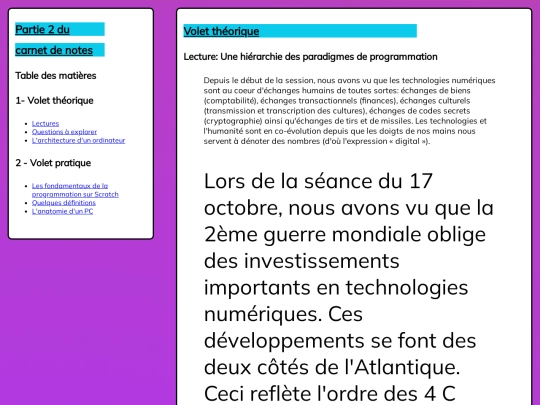 carnet-partie-2 screenshot