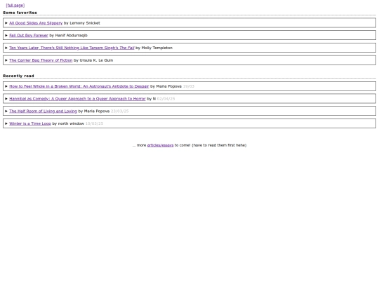 articles screenshot