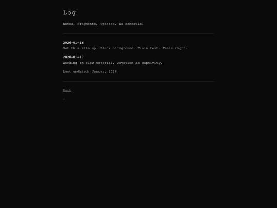 Journal screenshot