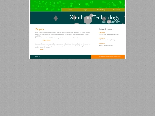 Projects screenshot