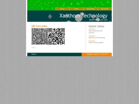 QR codes screenshot