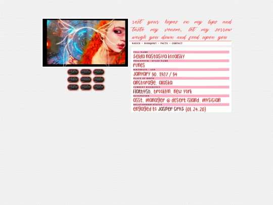 info screenshot