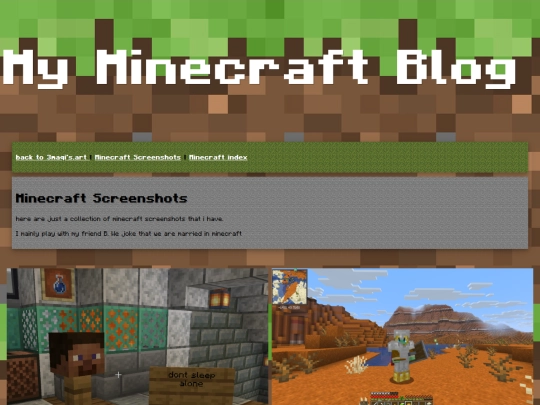 minecraft/screenshots screenshot