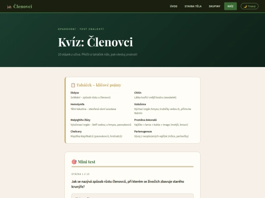 kviz screenshot