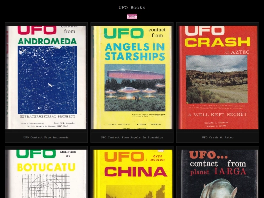 ufo-books screenshot