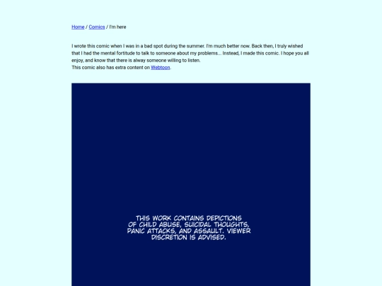 comics/imhere screenshot