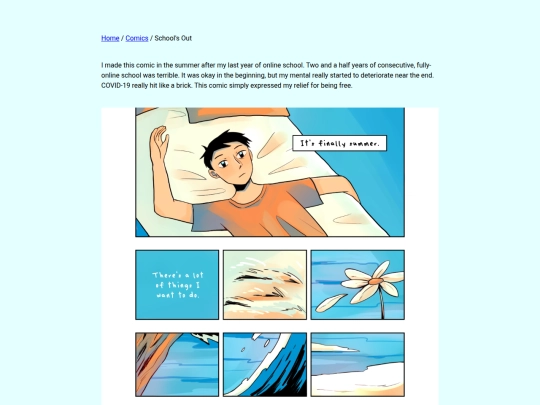 comics/schoolsout screenshot