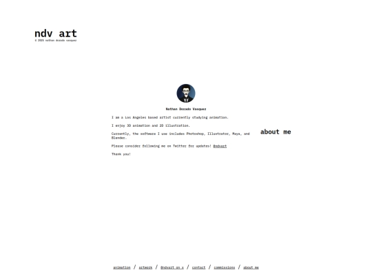 aboutme screenshot